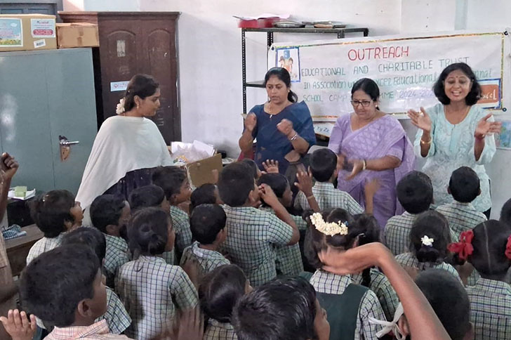 Outreach Pollachi, school adoption program