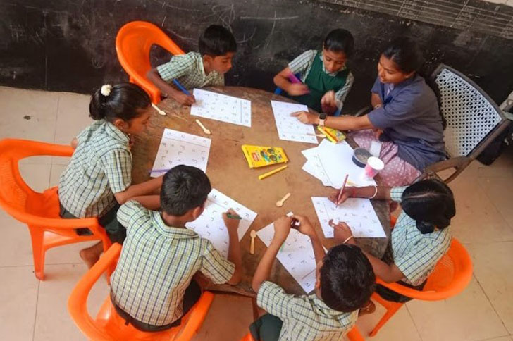Outreach Pollachi, school adoption program